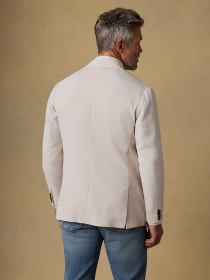 Movement™ Linen Blazer - Dorset Sand