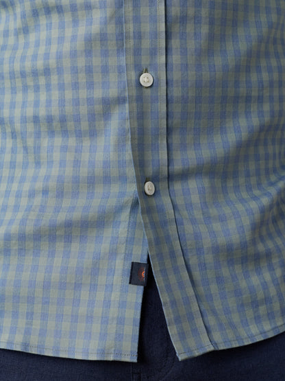 The Movement™ Shirt - Sage Marine Gingham