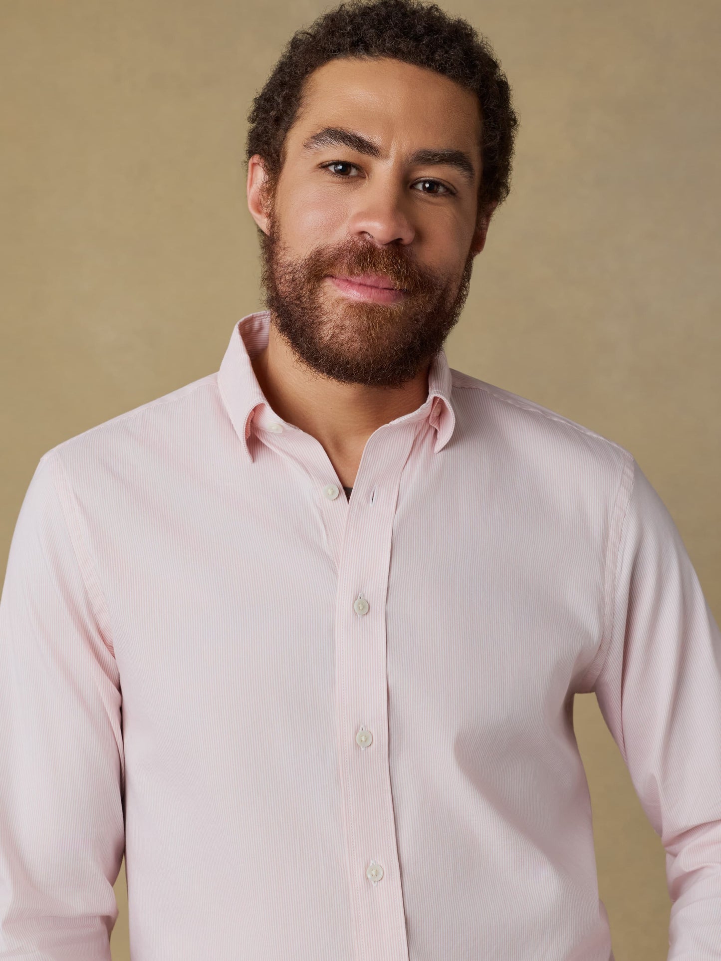 The Movement™ Shirt - Faded Rose Stripe