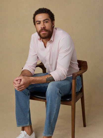 The Movement™ Shirt - Faded Rose Stripe