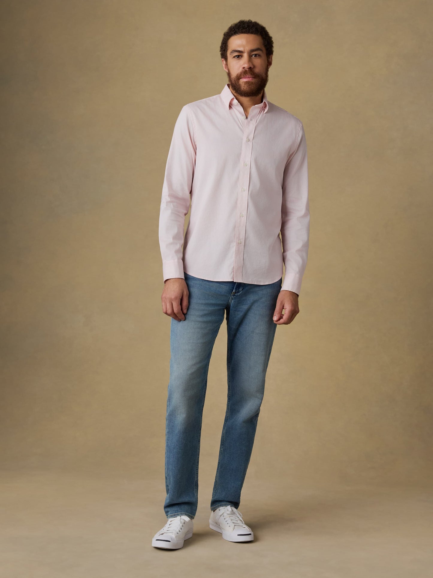 The Movement™ Shirt - Faded Rose Stripe