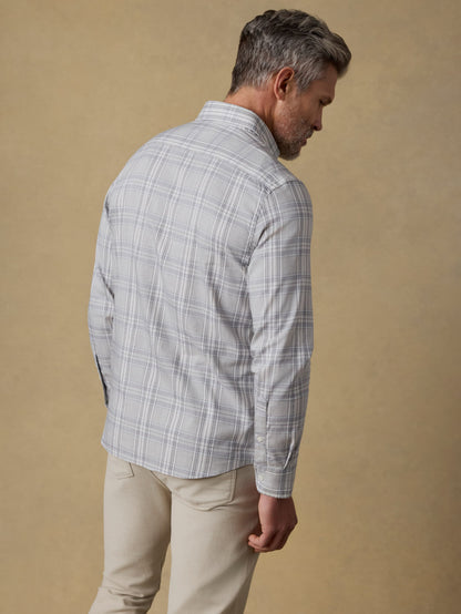The Movement™ Shirt - Grey Cloud Plaid