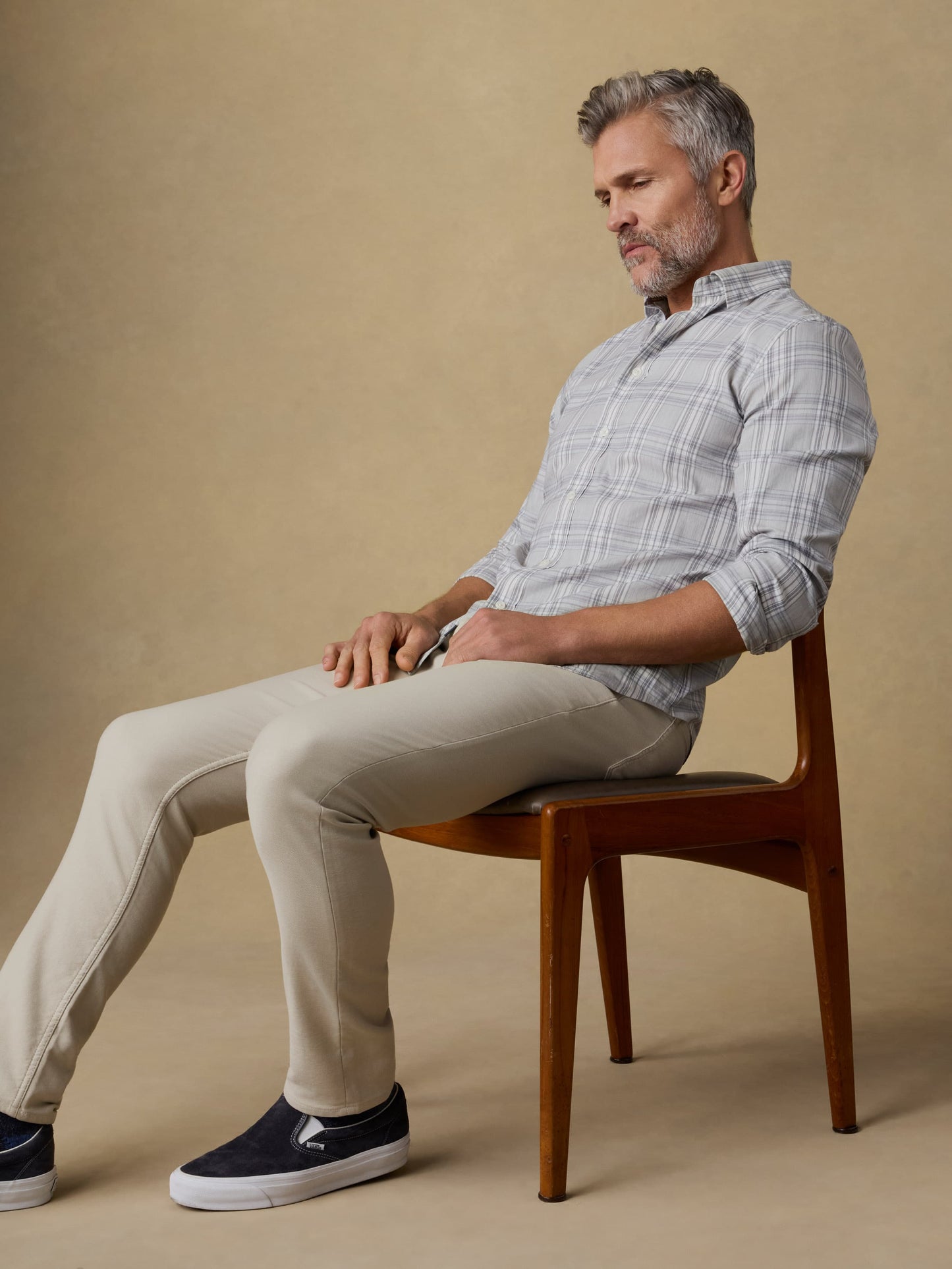 The Movement™ Shirt - Grey Cloud Plaid
