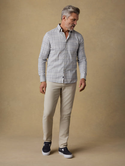 The Movement™ Shirt - Grey Cloud Plaid