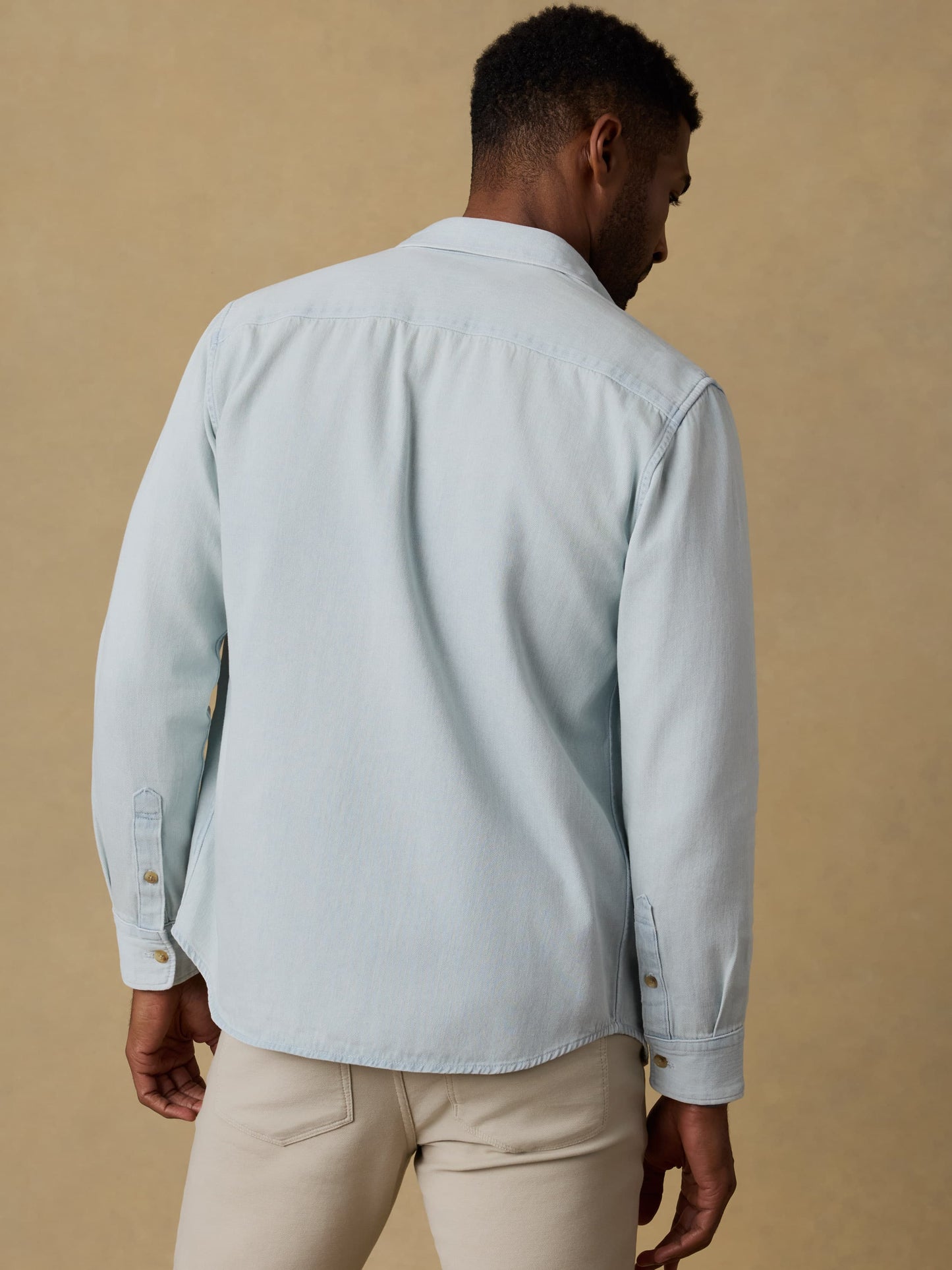 Original Cotton Denim Shirt - Rocky River Wash