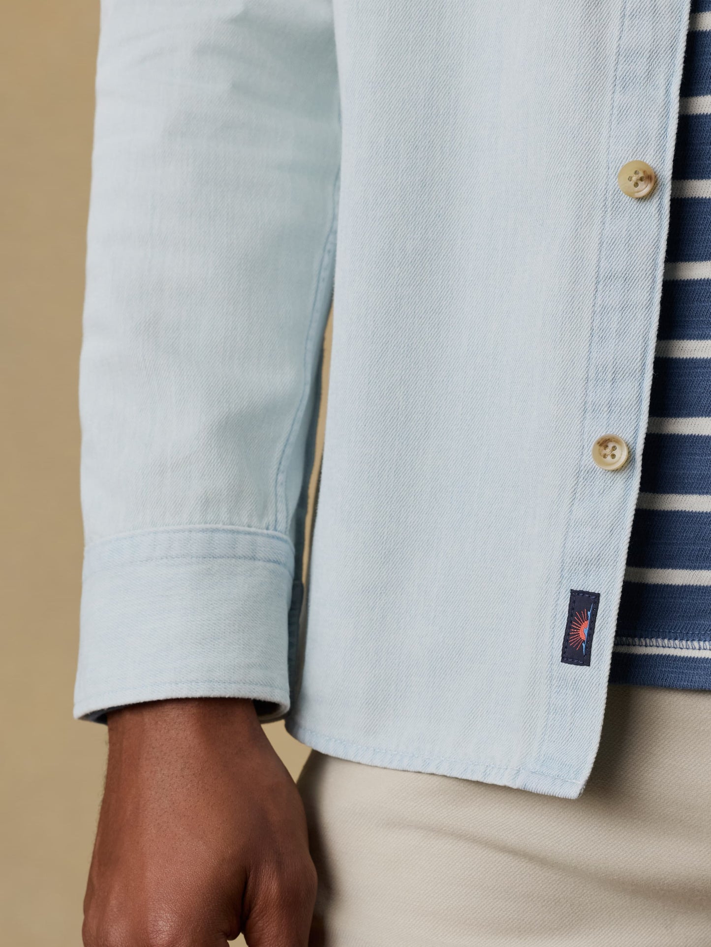 Original Cotton Denim Shirt - Rocky River Wash