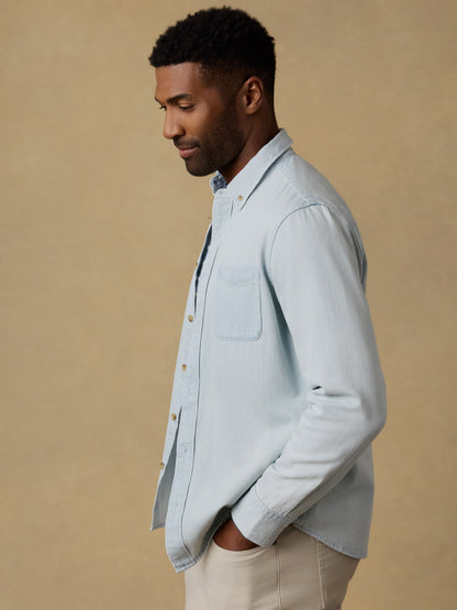 Original Cotton Denim Shirt - Rocky River Wash