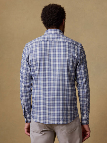 Movement™ Monterey Shirt - Blue Isle Plaid