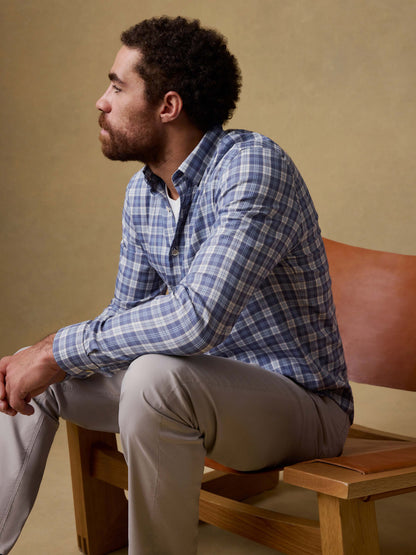 Movement™ Monterey Shirt - Blue Isle Plaid