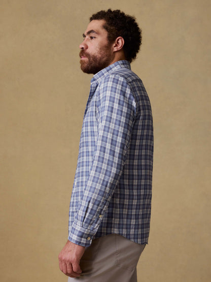 Movement™ Monterey Shirt - Blue Isle Plaid