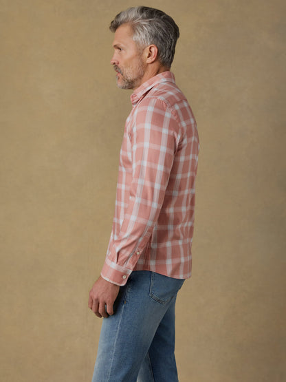 Movement™ Monterey Shirt - Desert Dust Plaid