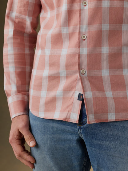Movement™ Monterey Shirt - Desert Dust Plaid