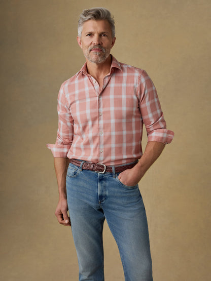 Movement™ Monterey Shirt - Desert Dust Plaid