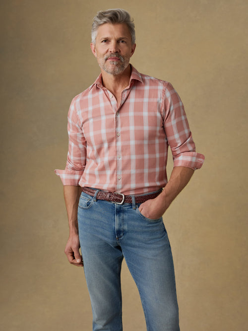 Movement™ Monterey Shirt - Desert Dust Plaid