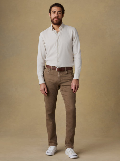 Movement™ Monterey Shirt - Wood Wall Stripe