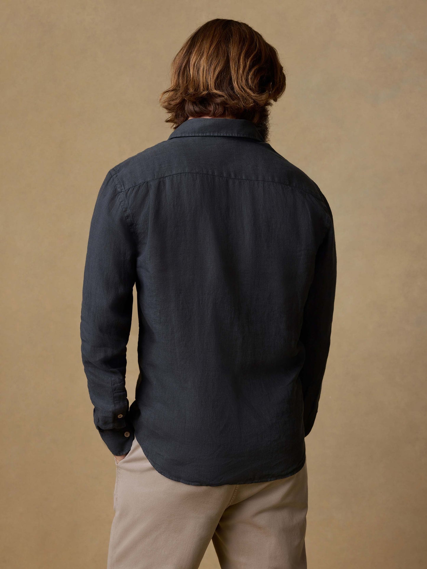Laguna Linen Shirt - Washed Black