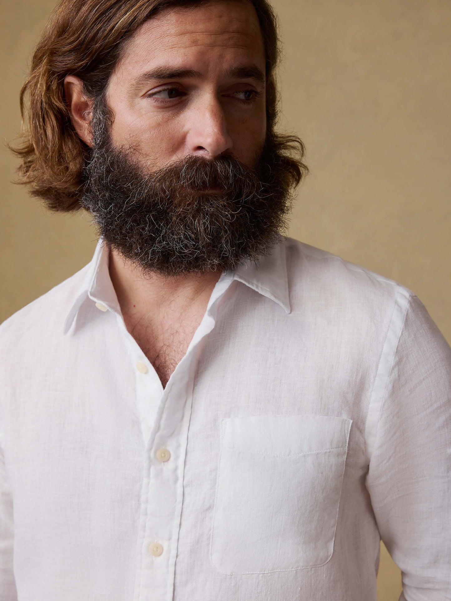 Laguna Linen Shirt - White
