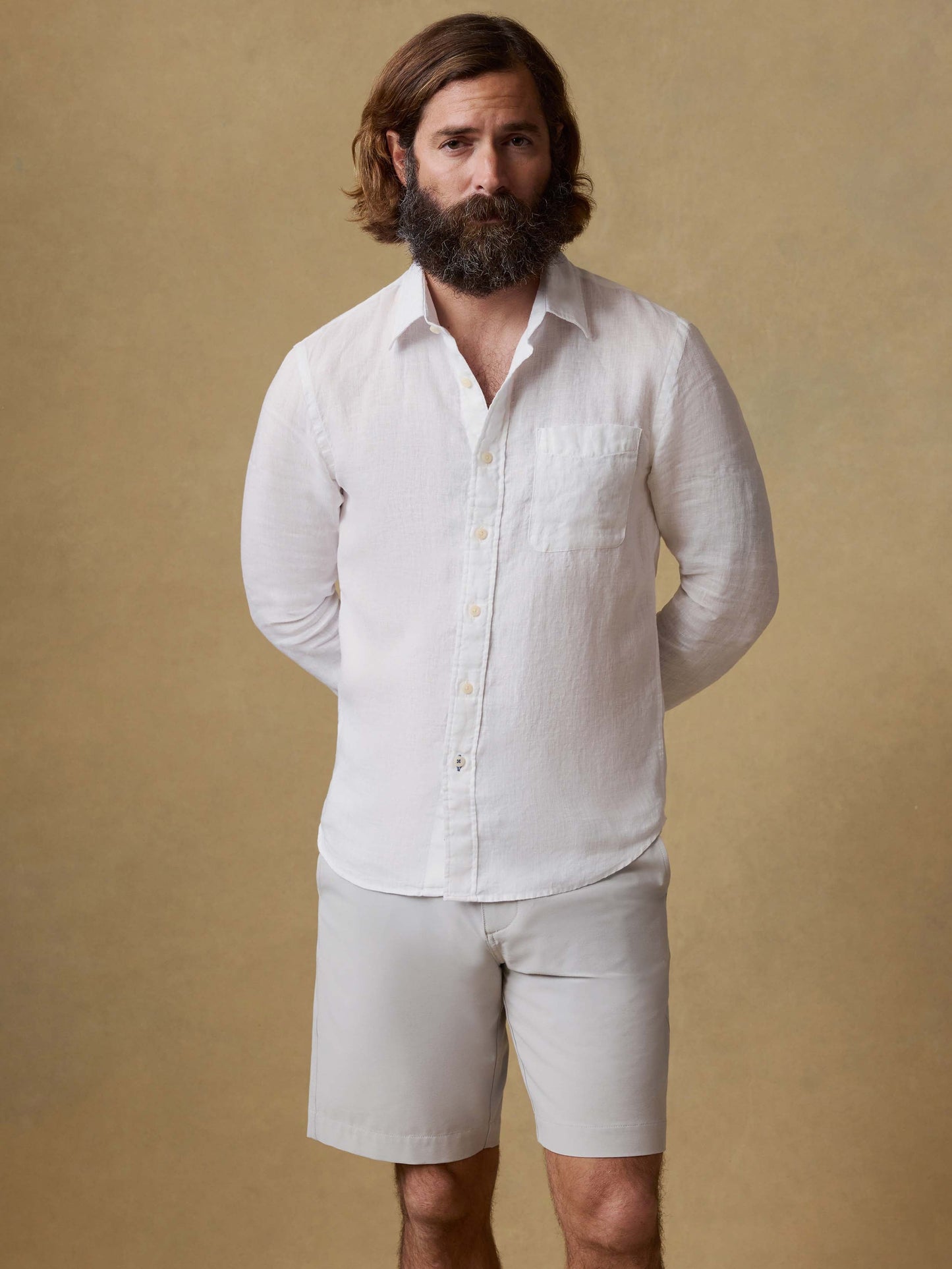 Laguna Linen Shirt - White