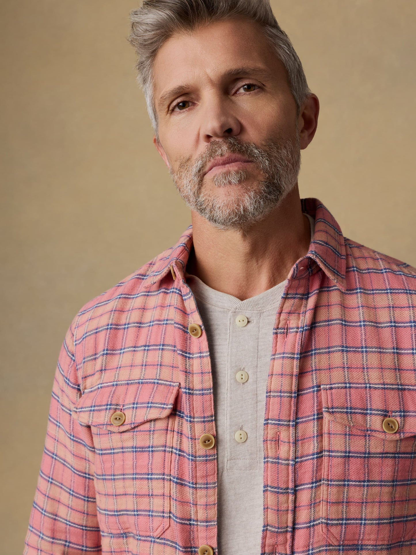 Belmar Workshirt - Desert Haze Plaid