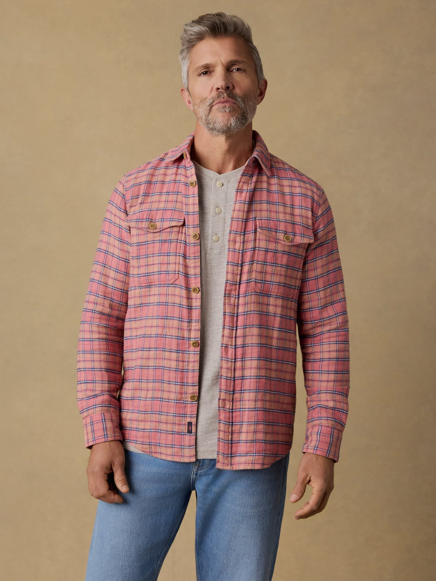 Belmar Workshirt - Desert Haze Plaid
