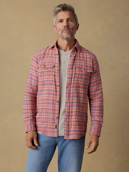 Belmar Workshirt - Desert Haze Plaid