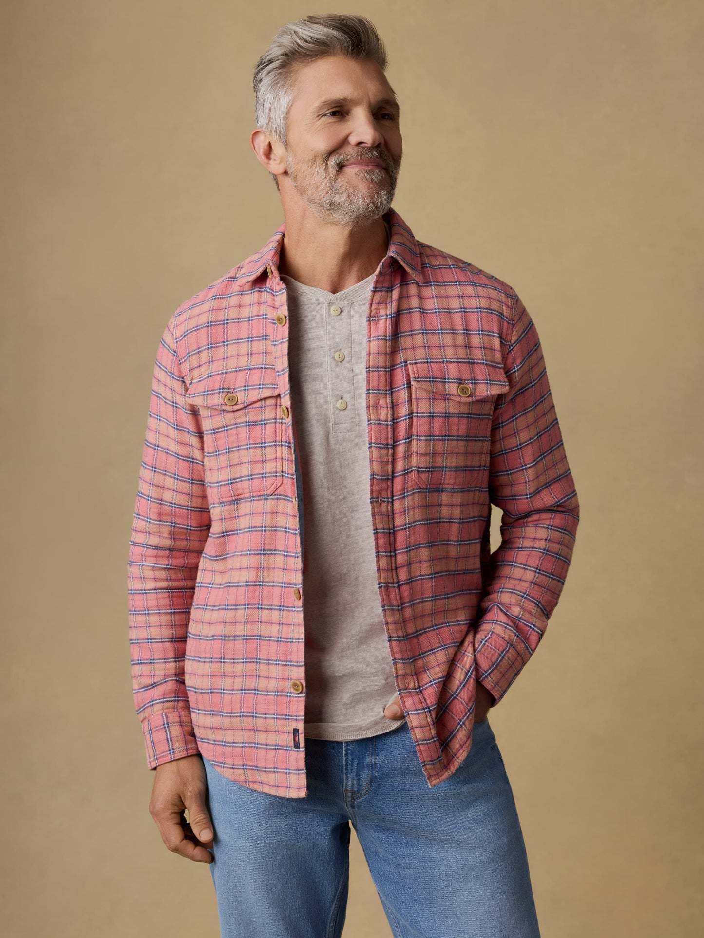 Belmar Workshirt - Desert Haze Plaid