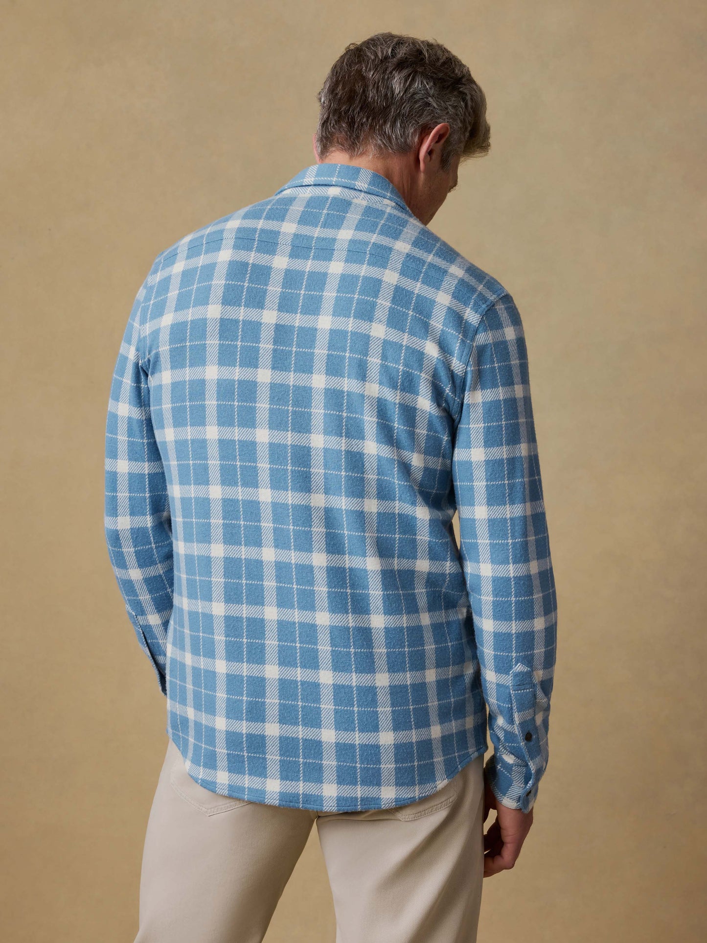 Legend™ Sweater Shirt - Blue Landing Plaid