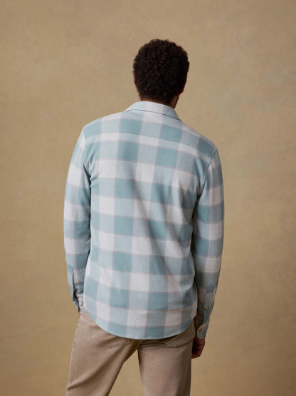 Legend™ Sweater Shirt - Island Sage Plaid