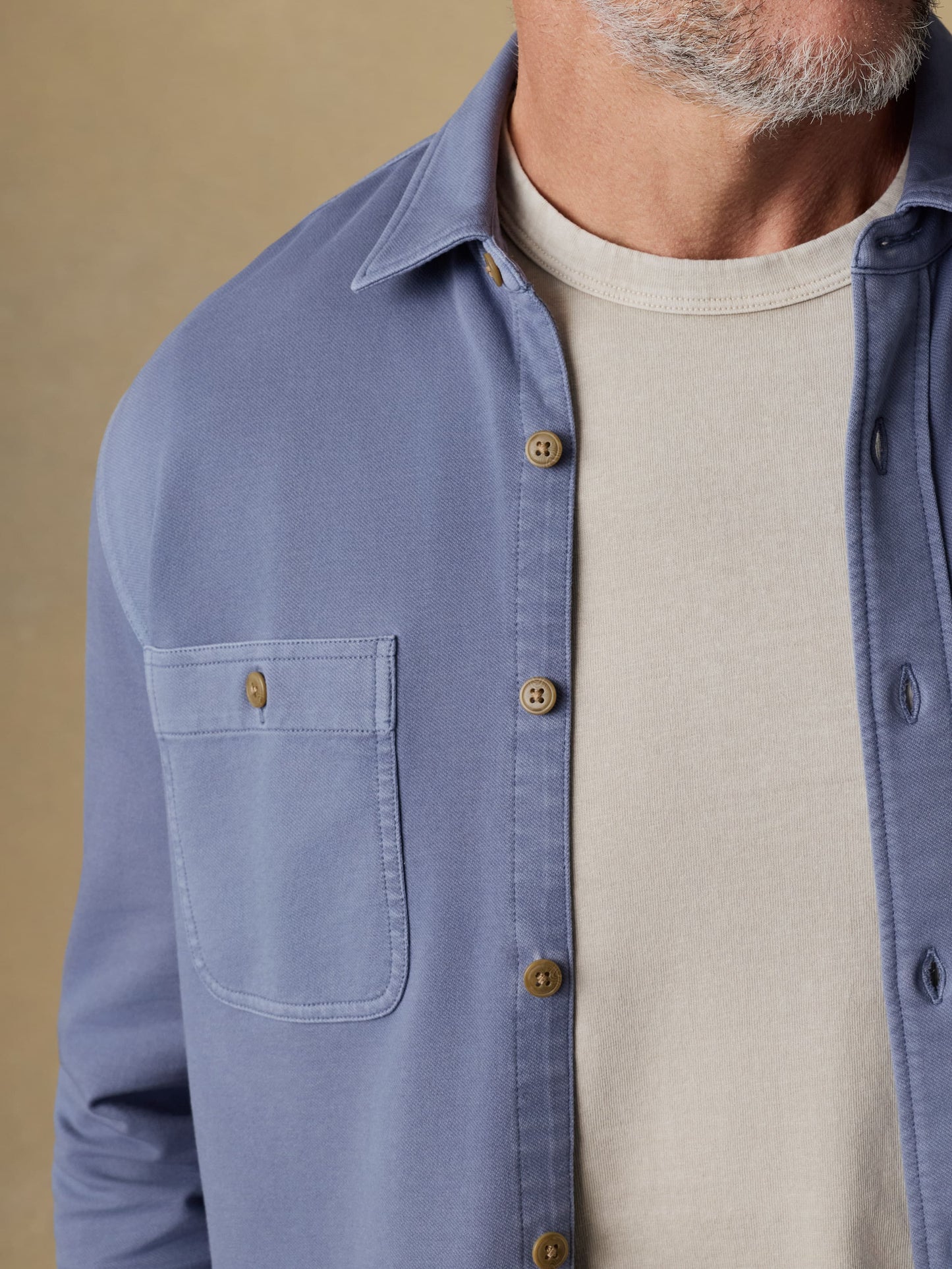 Field Knit Shirt - Flint