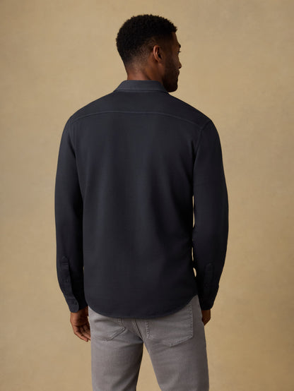 Field Knit Shirt - Washed Charcoal