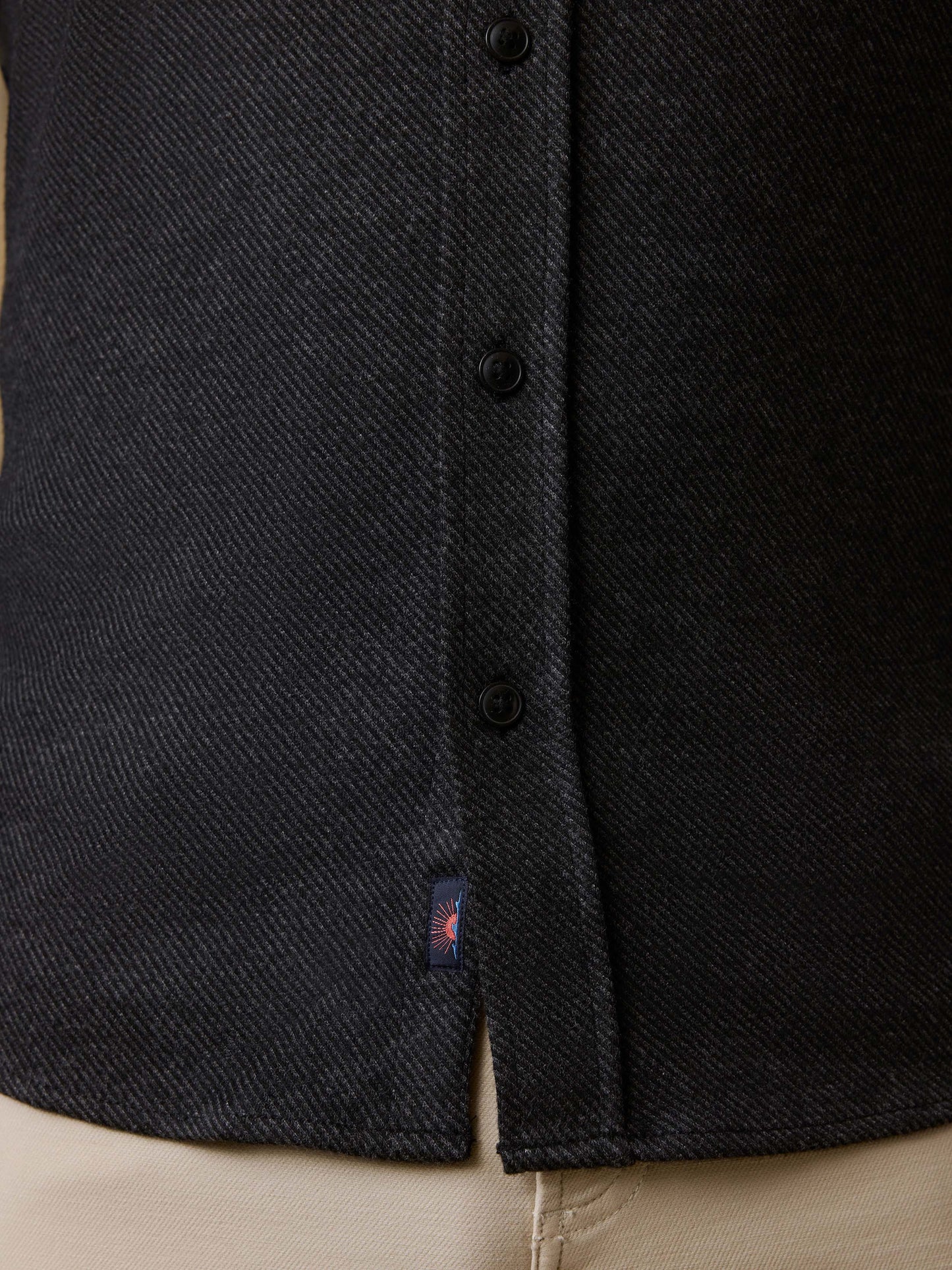 Legend™ Sweater Shirt (Single Pocket) - Heathered Black Twill