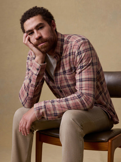 Legend™ Sweater Shirt (Single Pocket) - Sienna Night Plaid