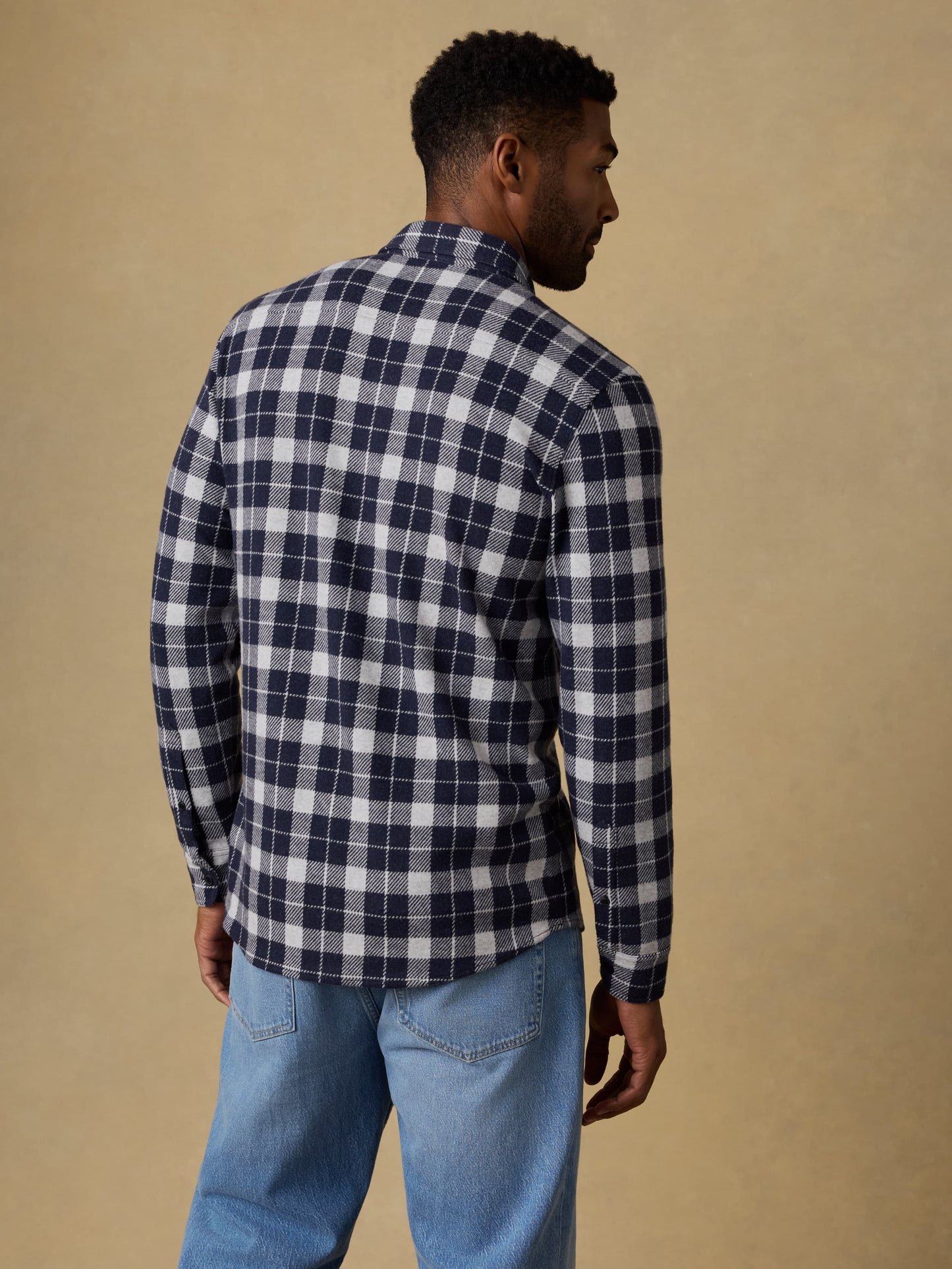 Legend™ Sweater Shirt (Single Pocket) - Midnight Lake Plaid