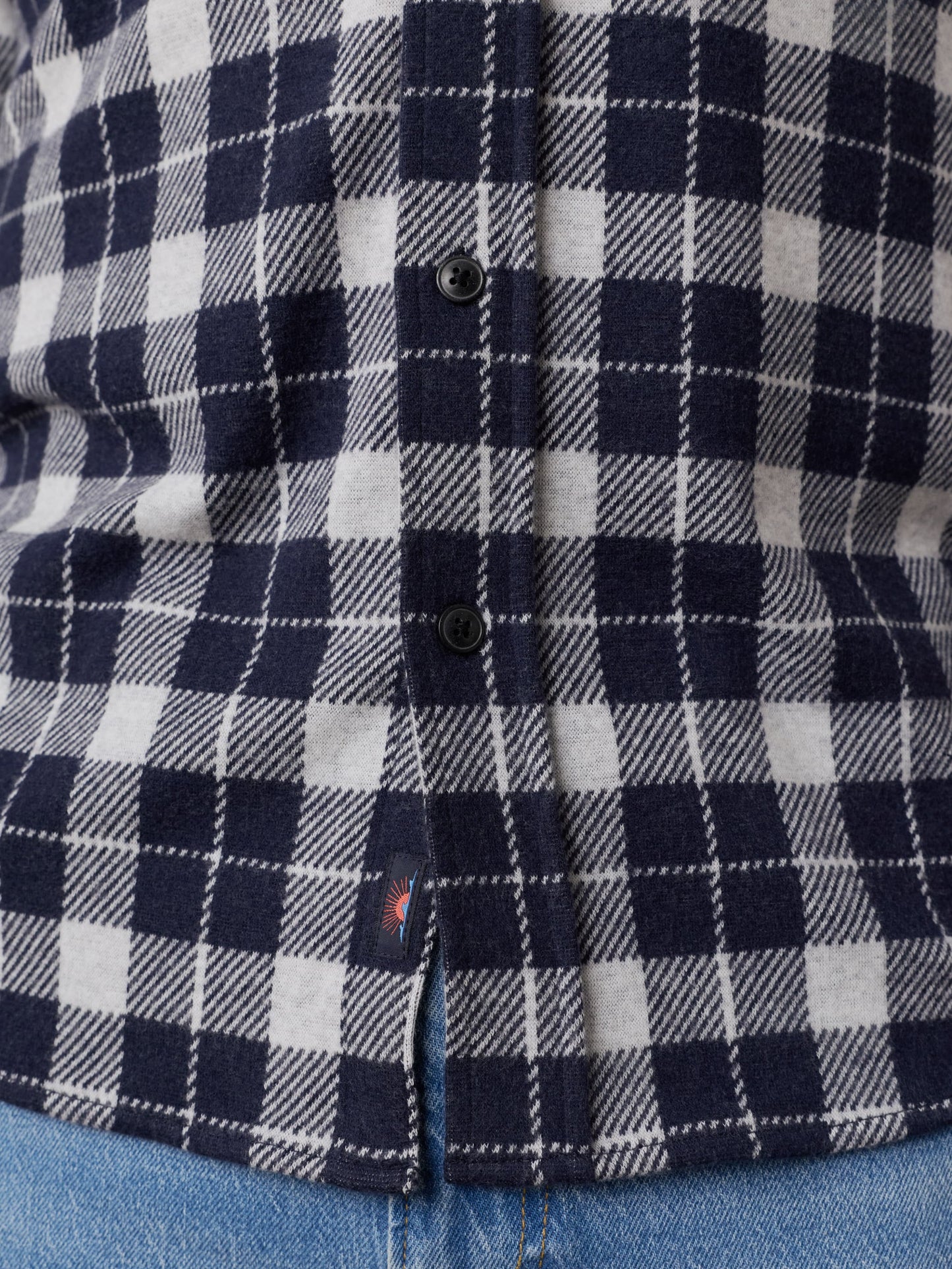Legend™ Sweater Shirt (Single Pocket) - Midnight Lake Plaid
