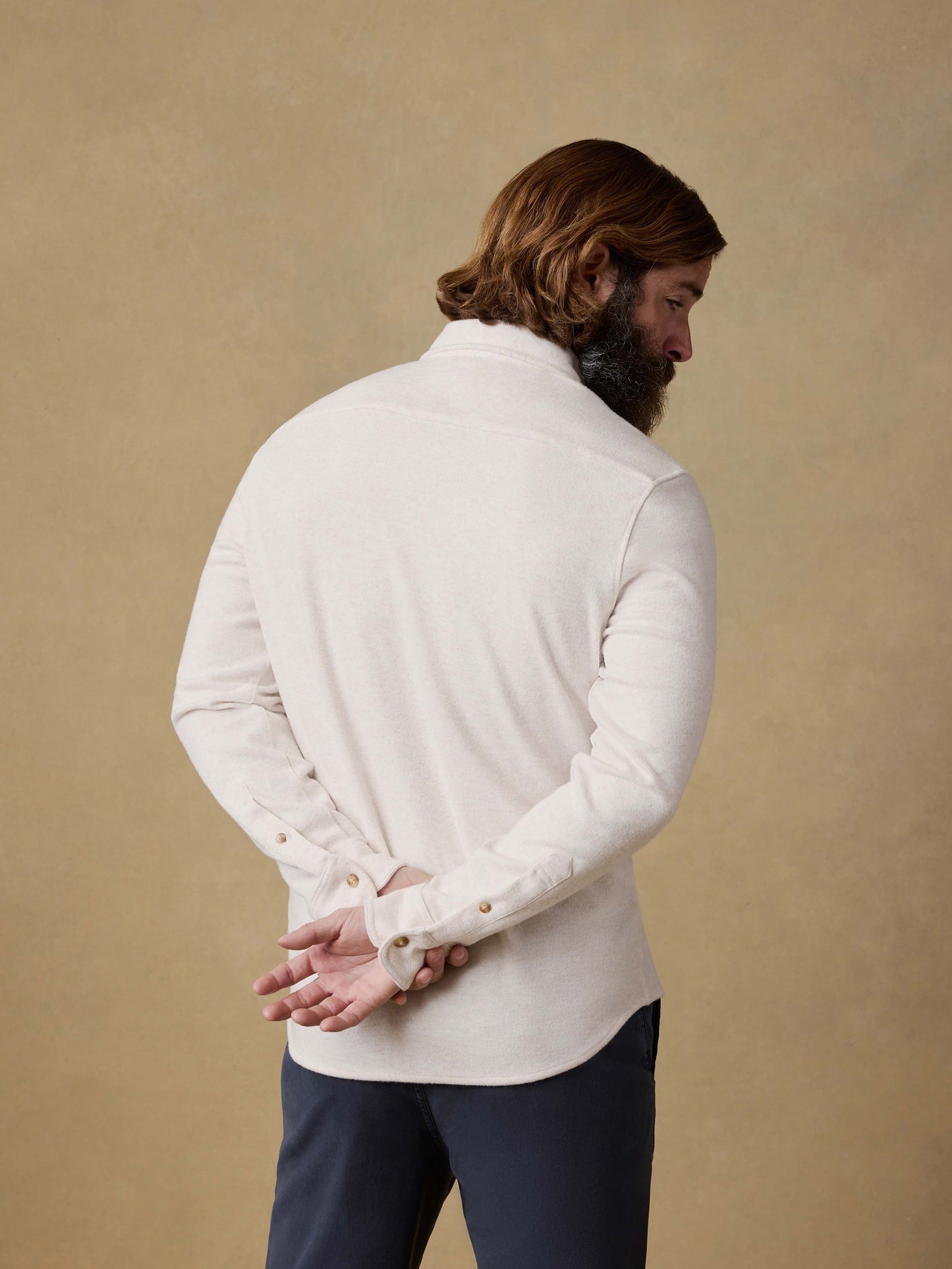 Legend™ Sweater Shirt (single Pocket) - Off White