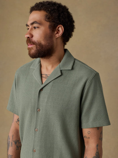 Short-Sleeve Oasis Camp Shirt - Faded Spruce