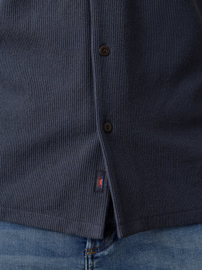 Short-Sleeve Oasis Camp Shirt - Granite Navy