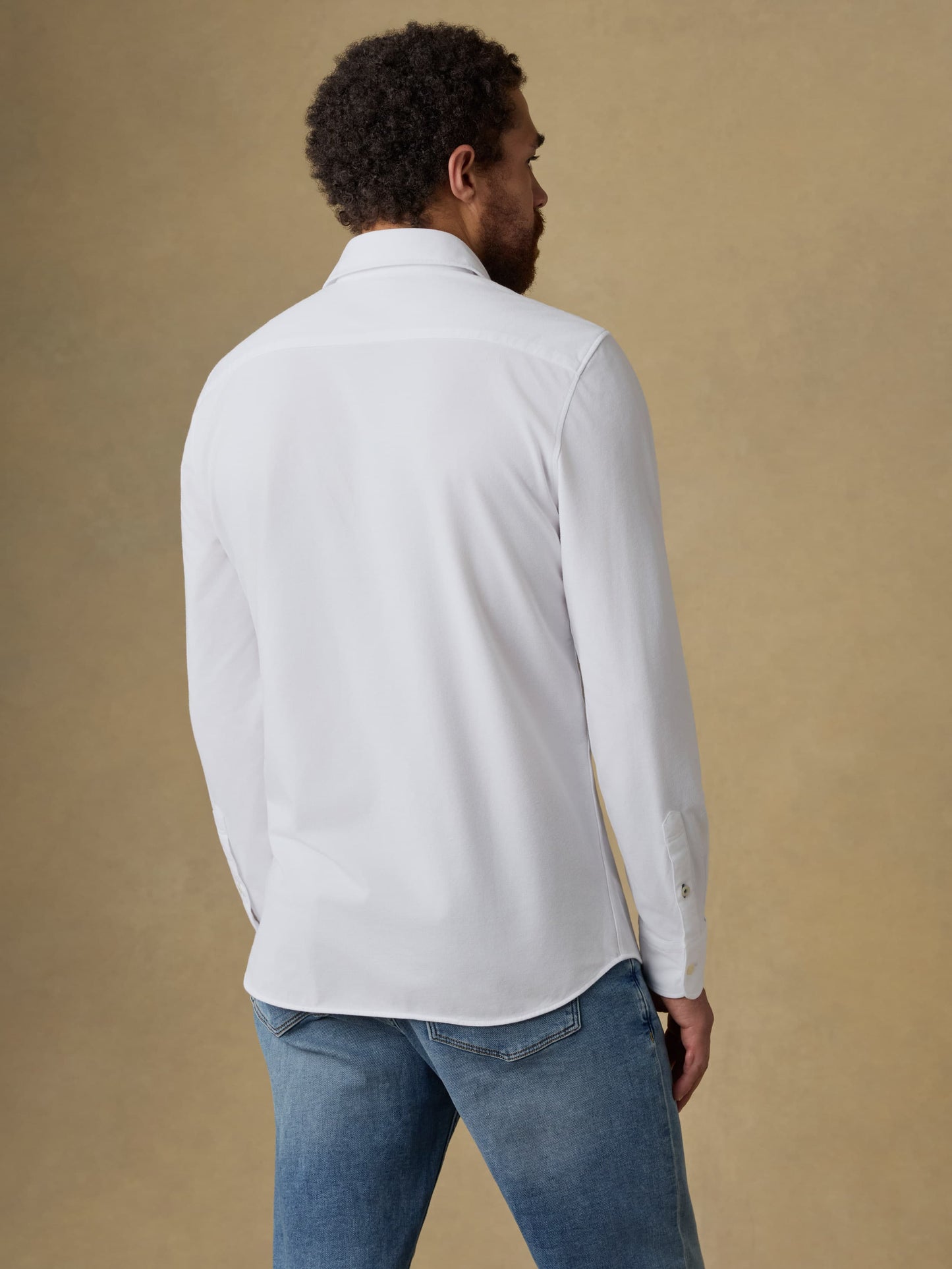 Costa Piqué Shirt - Pure White