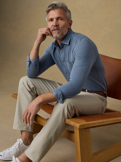 Costa Piqué Shirt - Sea Cavern