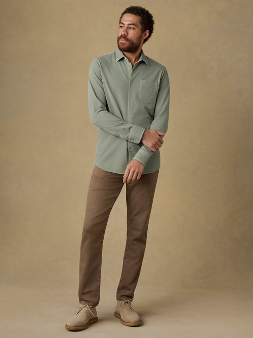 Costa Piqué Shirt - Terrain Olive