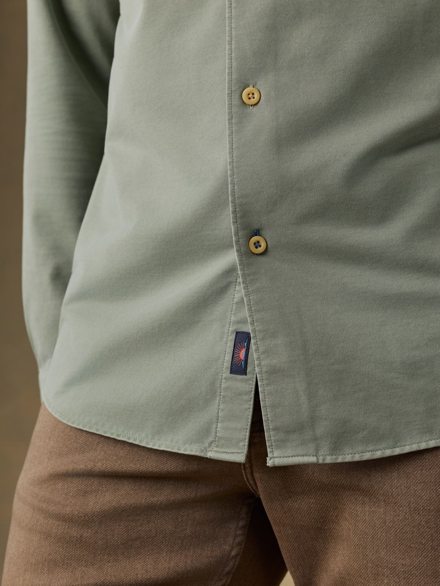 Costa Piqué Shirt - Terrain Olive