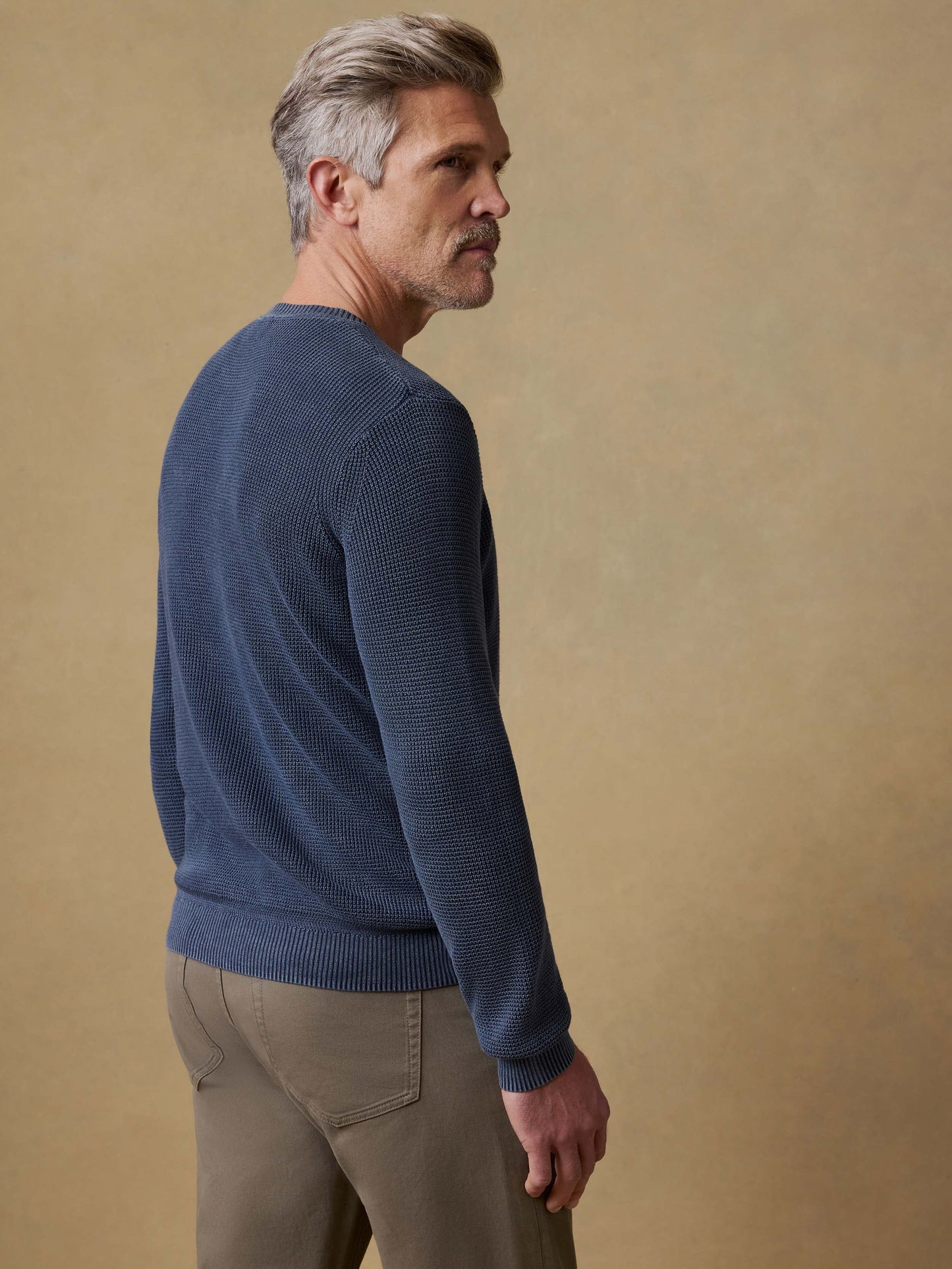 Sunwashed Crewneck Sweater - Blue Nights