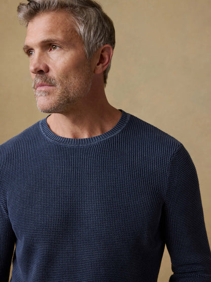 Sunwashed Crewneck Sweater - Blue Nights