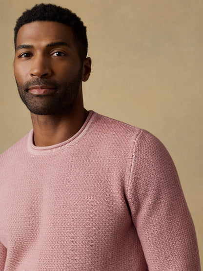 Sunwashed Dockside Sweater - Adobe