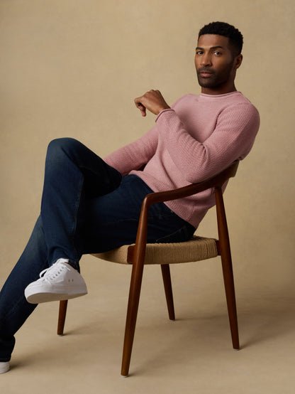 Sunwashed Dockside Sweater - Adobe
