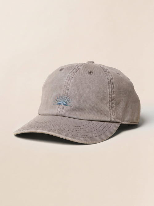 Sunwashed Twill Baseball Hat - Carbon