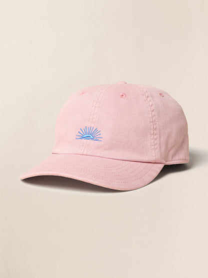Sunwashed Twill Baseball Hat - Light Lotus