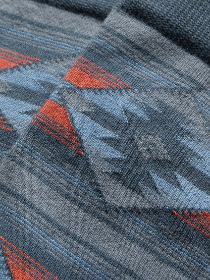 Native Sock - Blue Western Range