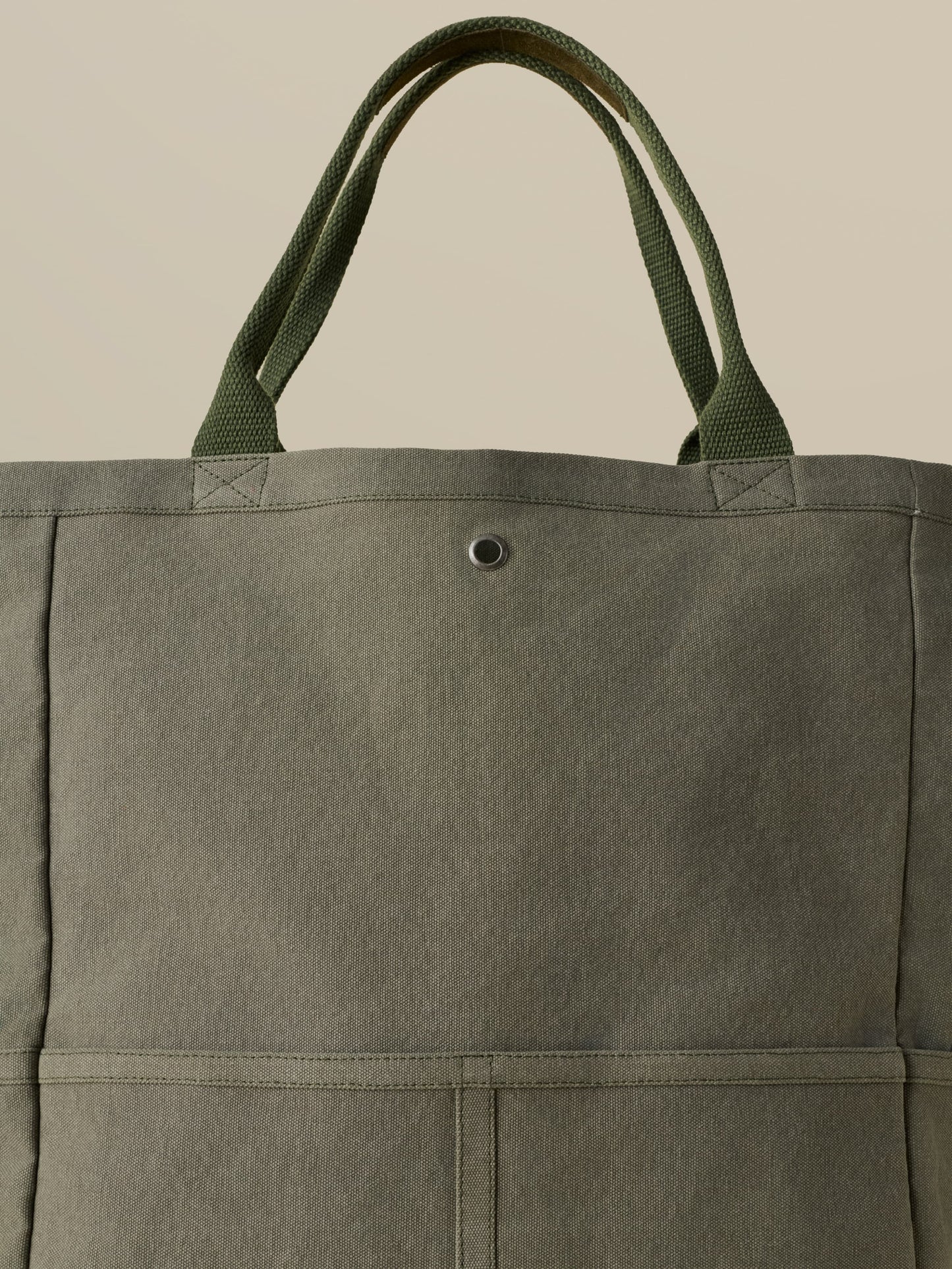 Sunwashed Canvas Utility Bag - Olive