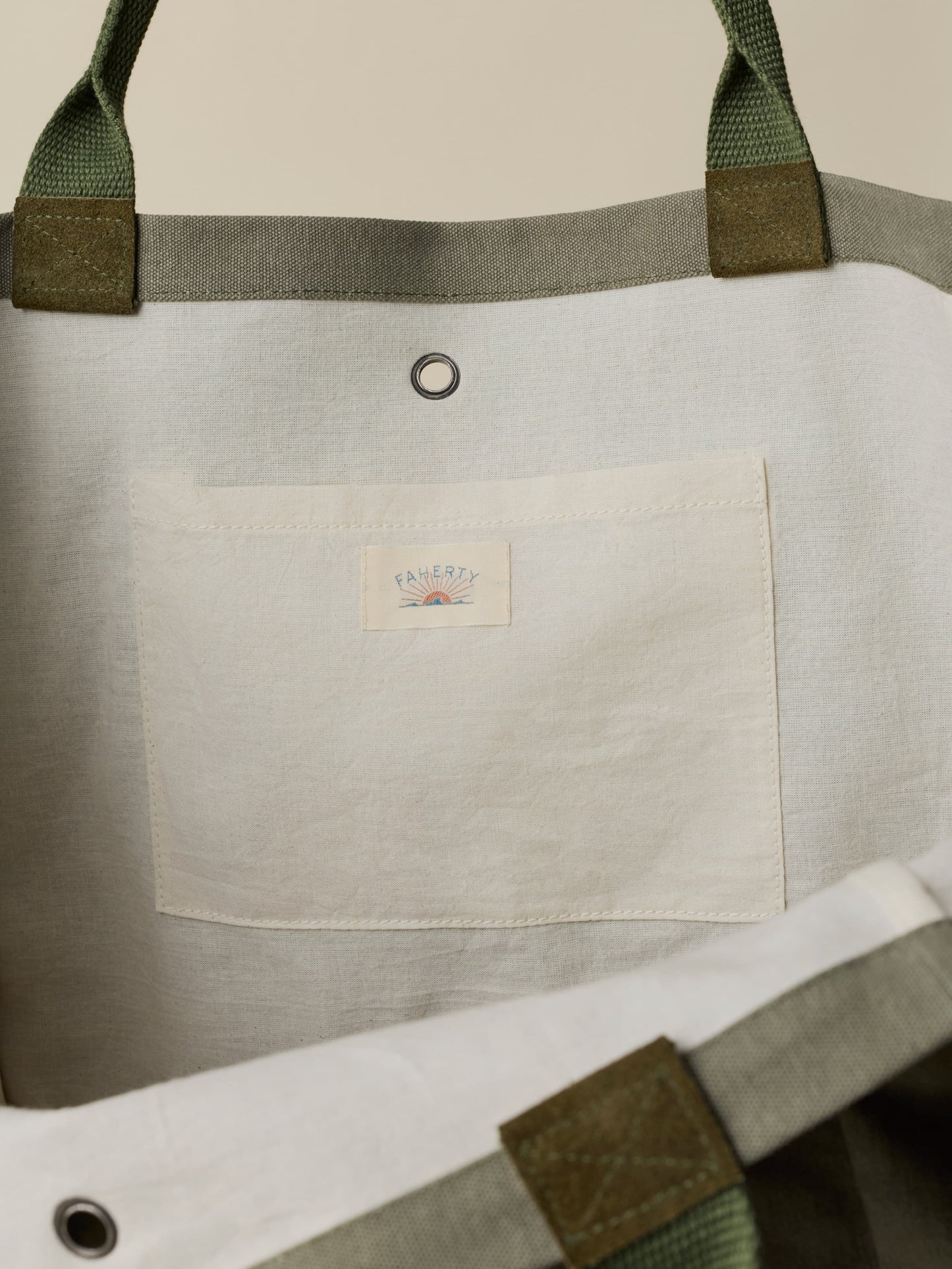 Sunwashed Canvas Utility Bag - Olive